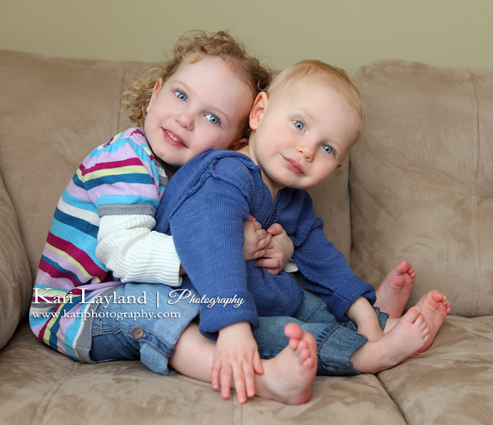 Sibling love - MN child photography