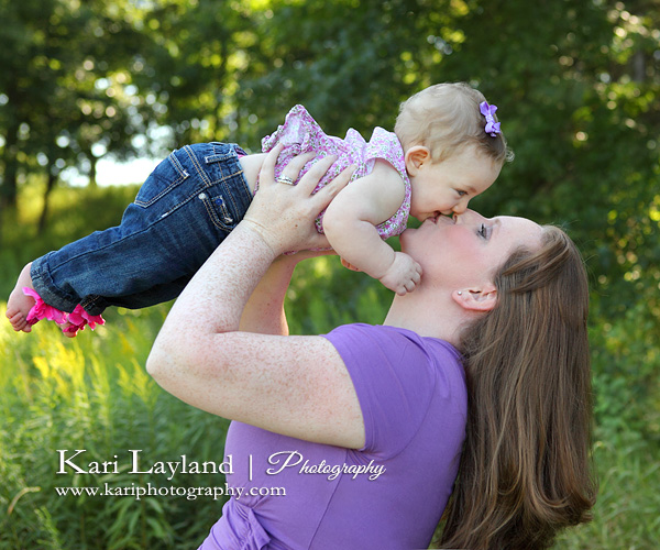 Mother daughter portraits MN