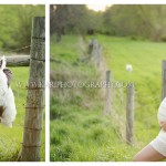 evening maternity portrait