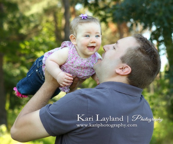 Daddy and baby girl | Kari Layland - MN portrait photographer Blog